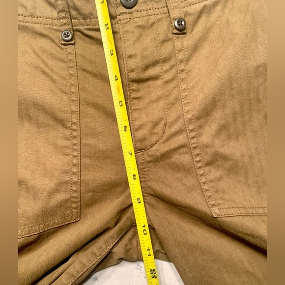 Madewell Olive Cropped Pants Durable Cotton - Picture 6 of 8